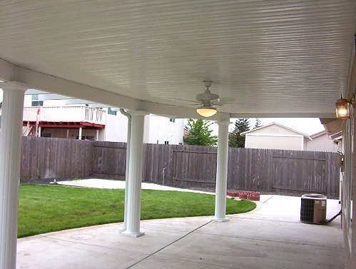 Details about   Aluminum Flat Patio Cover Any Size Complete DIY Kit Pricing per SQ Foot 