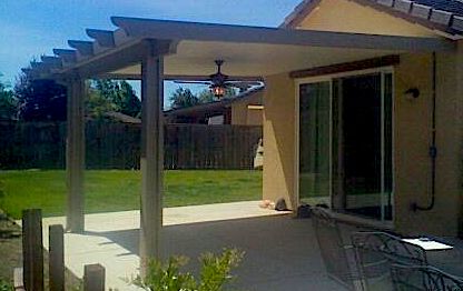 Aluminum Patio Cover Solid 10 X 40, Wooden Patio Roof Kits
